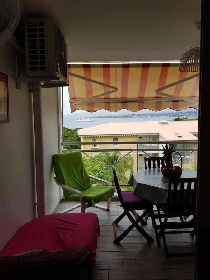 Studio Kasanaco Avec Vue La Baie De Fort De France 莱特鲁瓦西莱 外观 照片